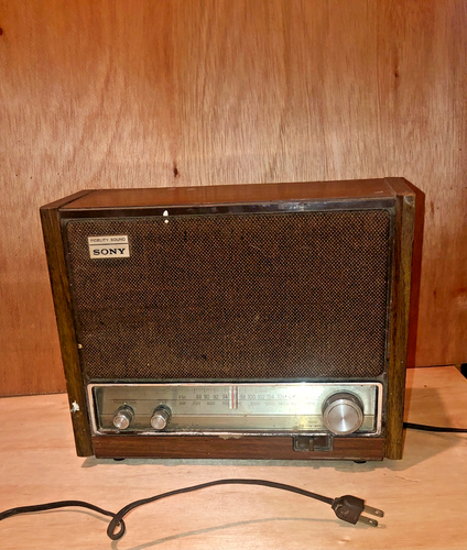 Vintage Sony AM FM Radio Model No. ICF-9640W | eBay