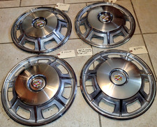 1967-1978 Cadillac Eldorado Wheel Covers Hubcaps Set Of 4 Sporty Sharp