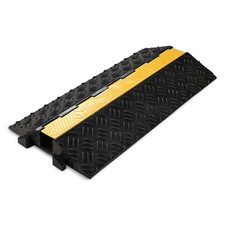 Yescom Cable Ramp 1 Channel Hose Cover 39.37"x22.83"x4.72" Speed Bump for Road