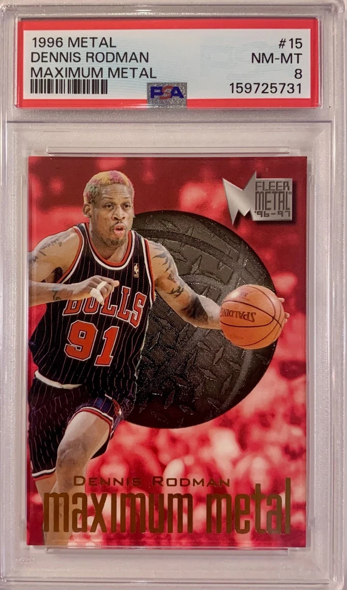 Dennis Rodman Basketball Chicago Bulls Sports Trading Cards