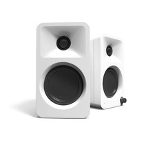 Kanto ORA 100w Powered Reference Desktop Speakers with Bluetooth – White