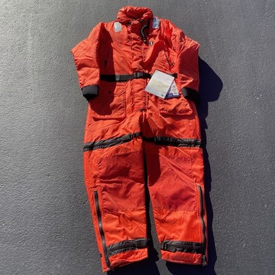 Mustang Survival MS2175 Deluxe Anti-Exposure Work Suit Mens XL PFD Coveralls NWT