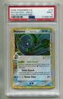 2006 POKEMON EX HOLON PHANTOMS RAYQUAZA #16/110 RARE HOLO FOIL PSA 9 P1