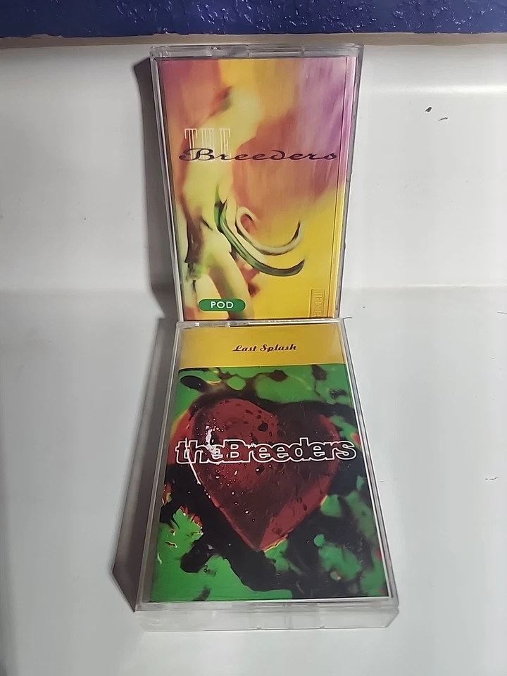 The Breeders- LAST SPLASH 1993 & POD 1990 4AD Cassettes INDIE ROCK ALTERNATIVE  - Image 4 of 4