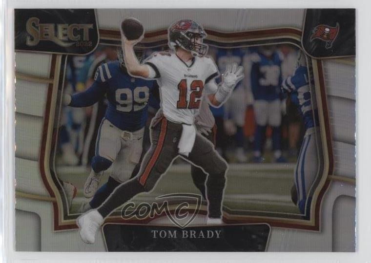 2022 Panini Select Field Level Silver Prizm Tom Brady #464 5z0