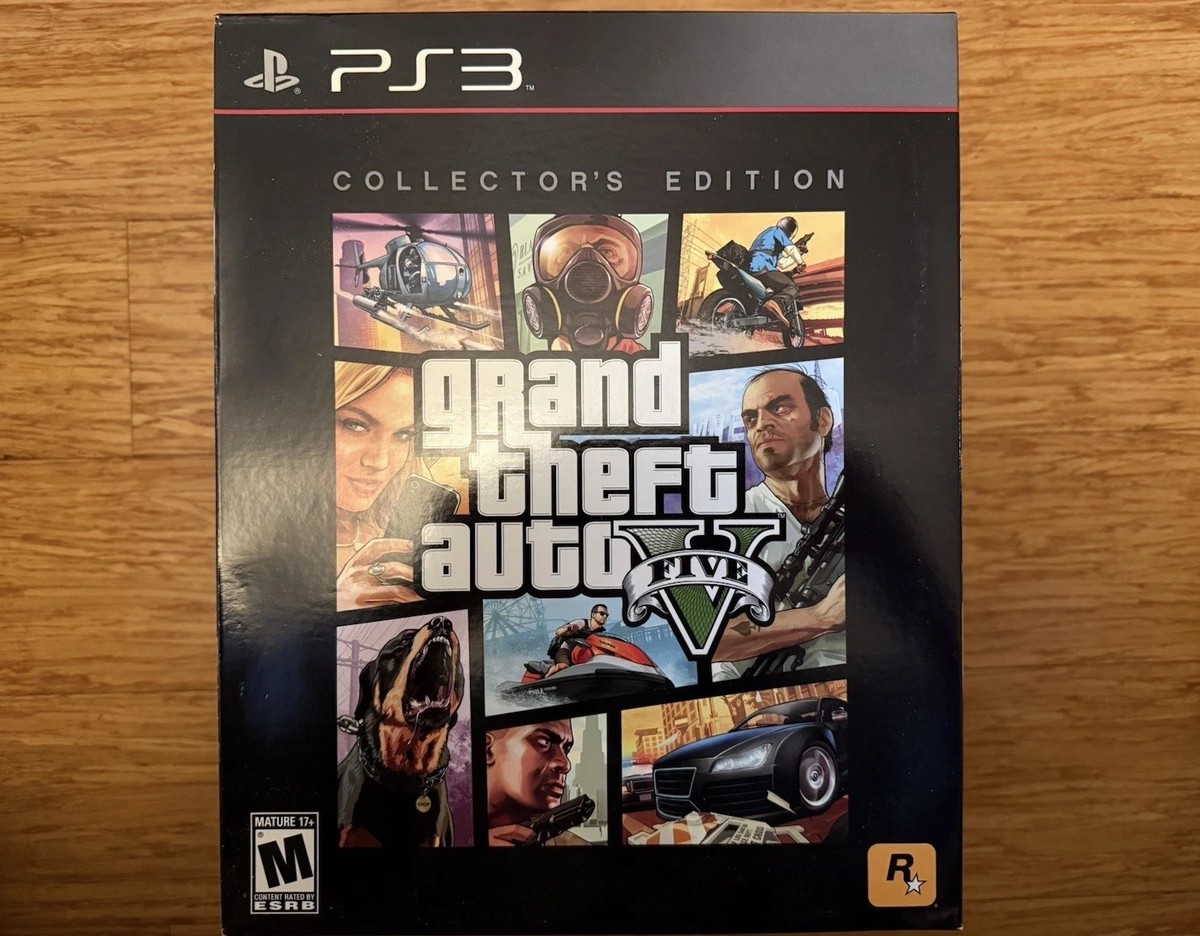 Grand Theft Auto V -- Collector's Edition (Sony PlayStation 3