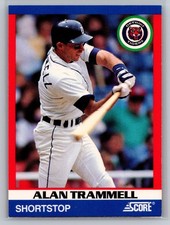 1991 Score 100 Superstars #63 Alan Trammell