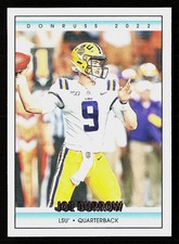 2022 Panini Chronicles Draft Picks #22 Joe Burrow Donruss Retro Pink
