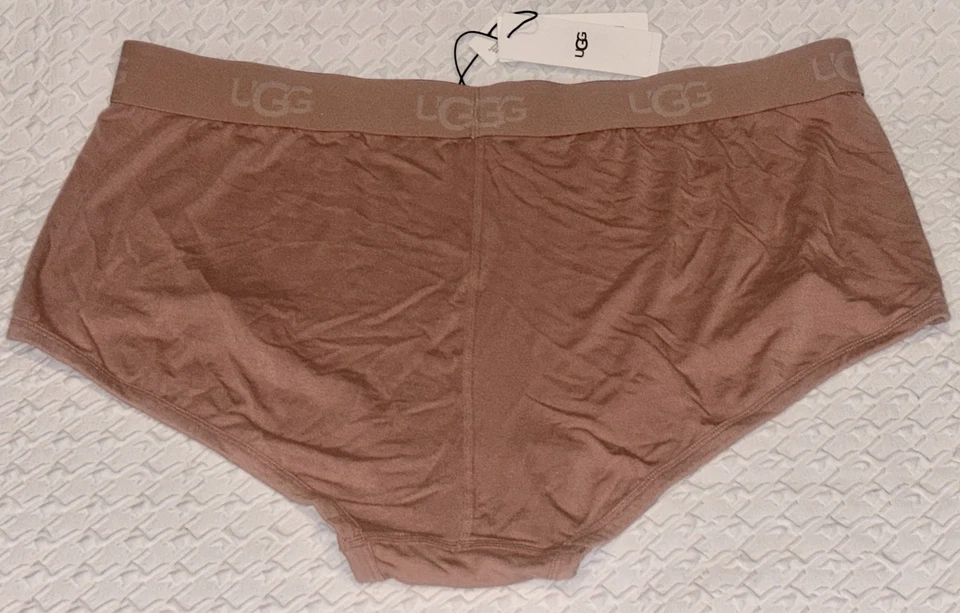 Panty corto UGG Desiray Sand Cheeky Boy NUEVO para mujer talla más 2X Foto 4 de 4