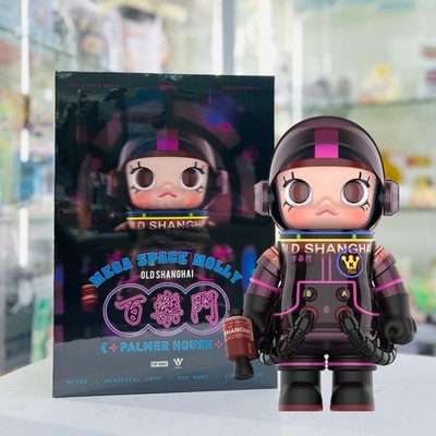 POPMART Mega Space Molly 400% Old Shanghai Palmer House Sealed Authentic New