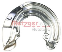 Vorderachse Rechts Metzger 6115146 Spritzblech, Bremsscheibe FüR BMW