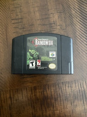 Tom Clancy's Rainbow Six Nintendo Game N64 Gaming Cartridge