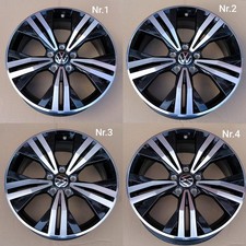 4x Original VW Touran, Caddy Alufelgen 18 Zoll 7 x 18 ET49 5TD601025D