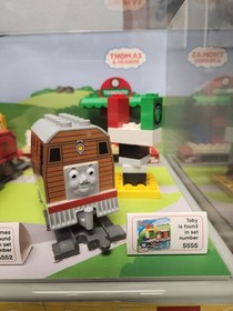 LEGO Thomas and Friends STORE DISPLAY CASE  5554,  5556,  5555, 5552 RARE DUPLO