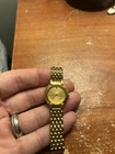 Seiko Watch Women’s Gold Tone Round V701-2111 R New Battery