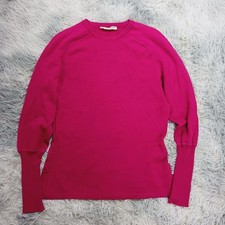 Christian Dior Vintage Wool Knit Sweater Pink 1980s Used