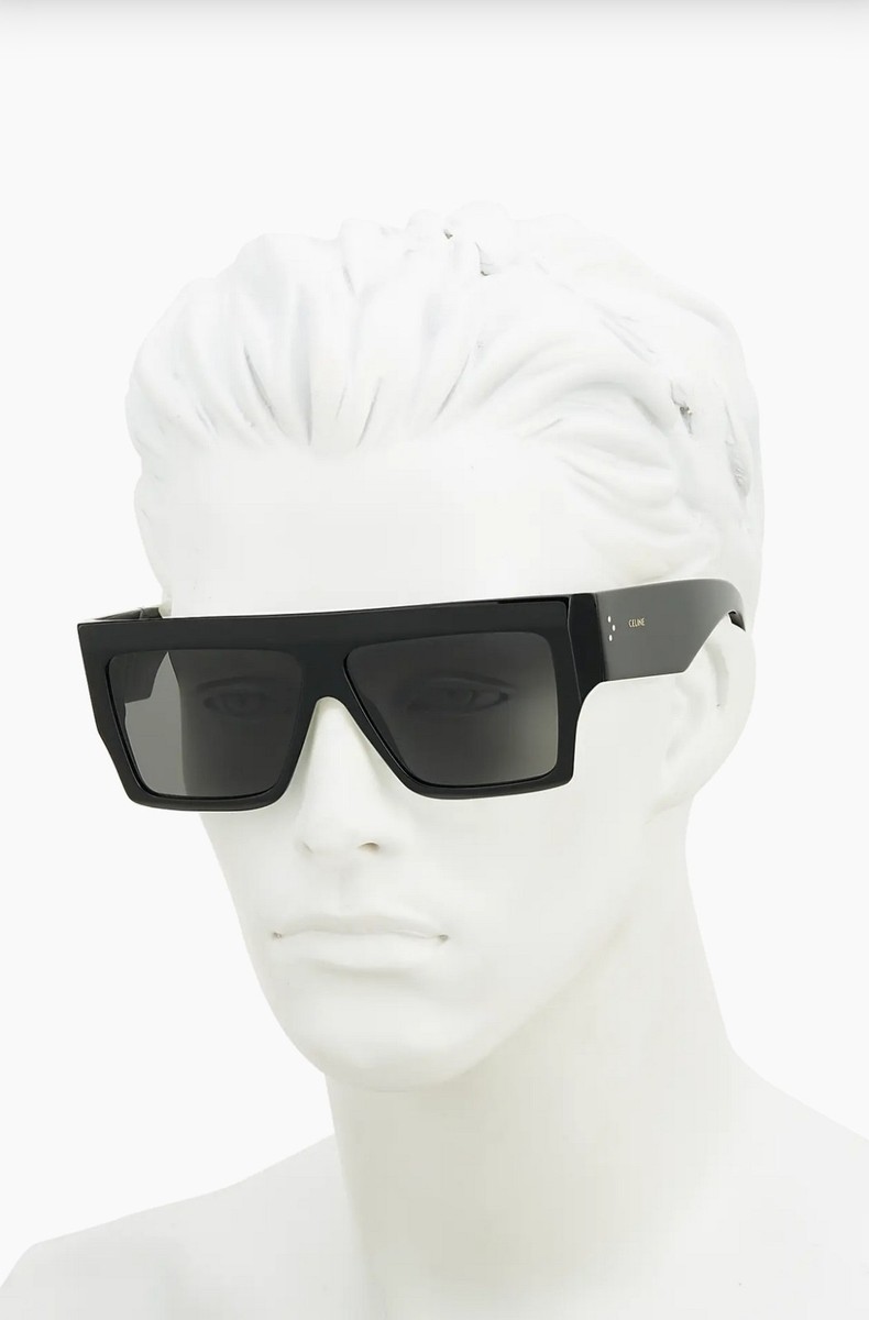 Celine Paris Made in Italy ?? Photochromic Oversized Sunglasses NWT CELINE EYEWEAR Oversized cat-eye acetate sunglasses | NET-A  main image 4