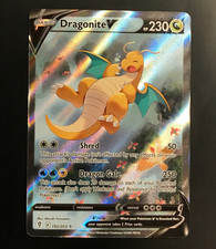 Dragonite V - 192/203 - Pokemon Evolving Skies Alternate Art Ultra Rare LP