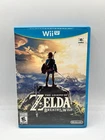 Legend of Zelda Breath of the Wild Nintendo Wii U CIB 1st Print Misprint Back