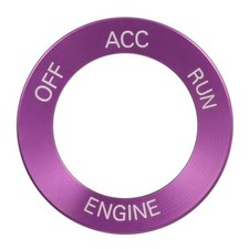 Aluminum Engine Start Stop Push Button Cover Trim Ring for 2010-2020 Dodge