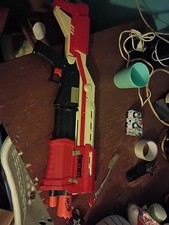 NERF Fortnite Dart Gun Blaster Red White Black for Kids Age 8-11 Years