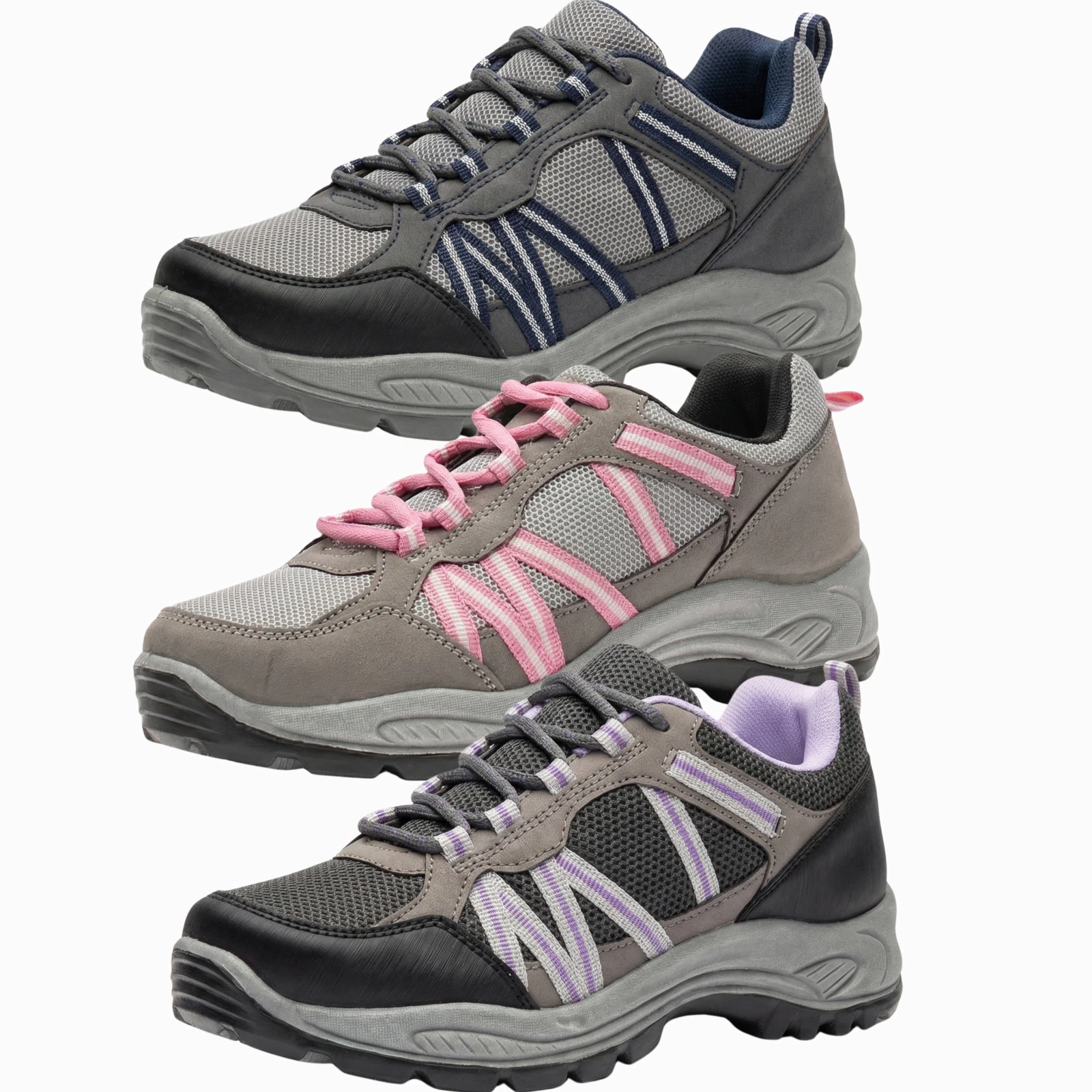 Womens Trainers Walking Hiking Shoes Ladies Sports Running Casual Comfort UK
Opens in a new window o