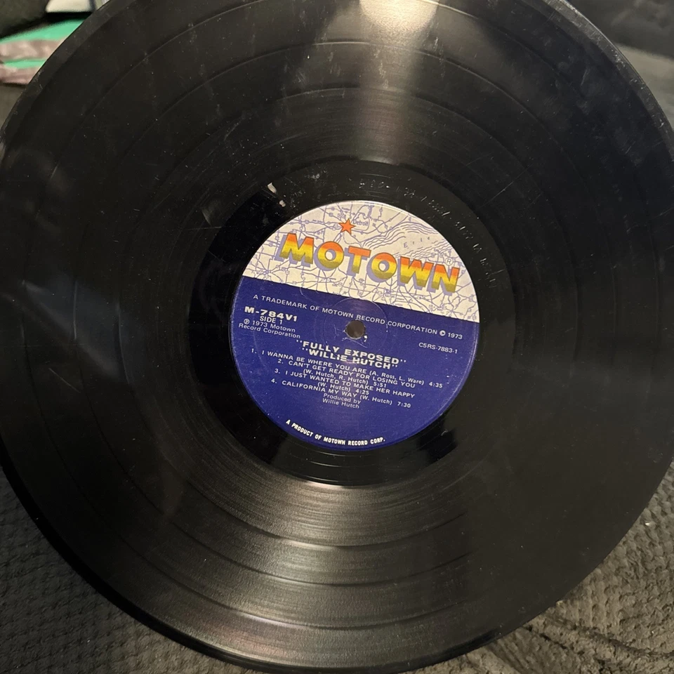 Willie Hutch – Fully Exposed, 1973 LP, Motown – M 784V1 - Image 3 of 3