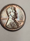 1958 Lincoln Wheat Cent  D AU Uncirculated — photo 1