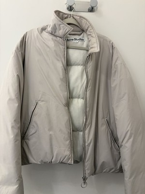 Acne Studios Goose Down Jacket Men's Size Gray