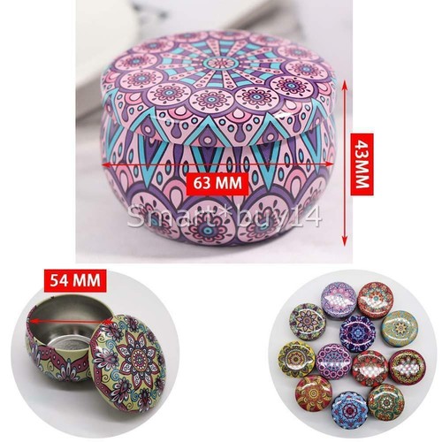 12pcs 50ML Empty Tinplate Candle Box Tins Jars Container for DIY Candle Making - Picture 10 of 12