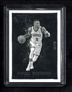russell westbrook black and white