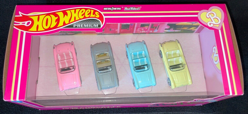Barbie The Movie HOT WHEELS Collector's Pack 1956 CORVETTE 2024 HUMMER MONSTER - Picture 3 of 18
