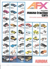 AFX Flyer Aurora Model Motoring Magna Traction Slot Cars 1977 G-Plus HO COPY