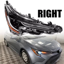 Right Headlight For 2020-2022 Toyota Corolla L LE W/LED DRL & Turn Signal Light