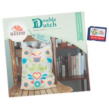 SLICE FABRIQUE DOUBLE DUTCH DESIGN CARD MAKING MEMORIES FABRIC CUTTER **NEW**