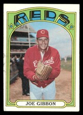 1972 Topps #382 Joe Gibbon - VG