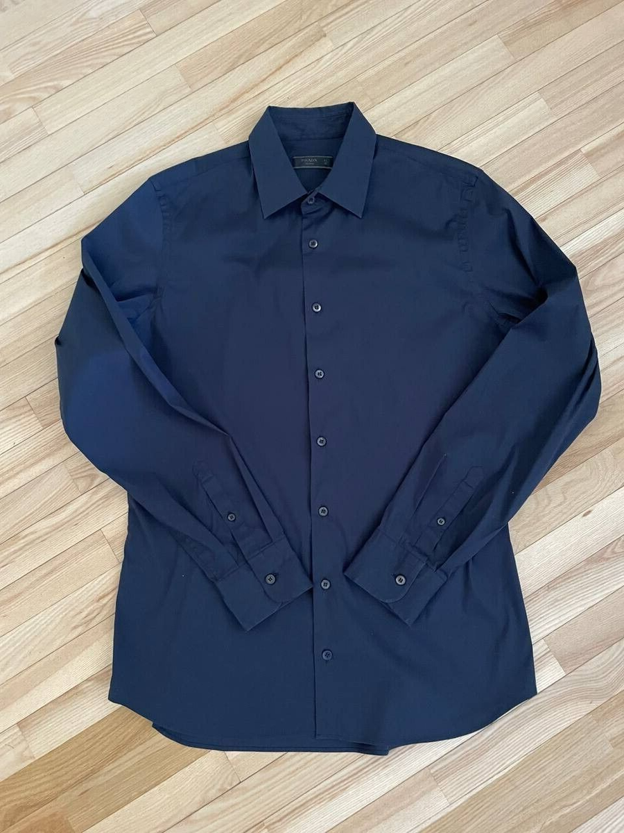 トップス SS1996 PRADA WOMEN POCKET POLO SHIRT Prada Women's Striped Collar Sleeve 1/2 Zip Polo Shirt Top