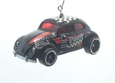 Christmas Ornament for Volkswagen Beetle Pawn Black