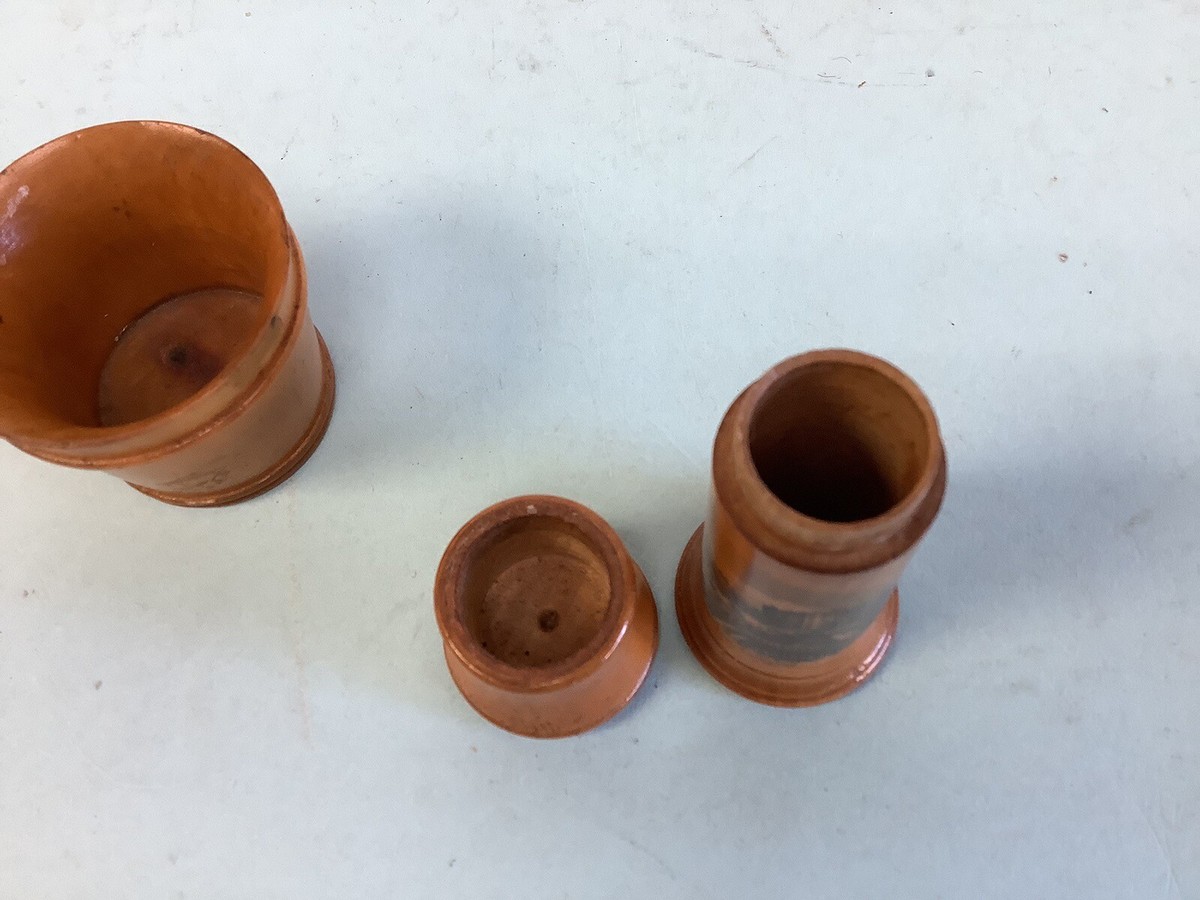 Mauchline Ware　モシュリンウェア Group of 3 Mauchline Ware Pieces | eBay