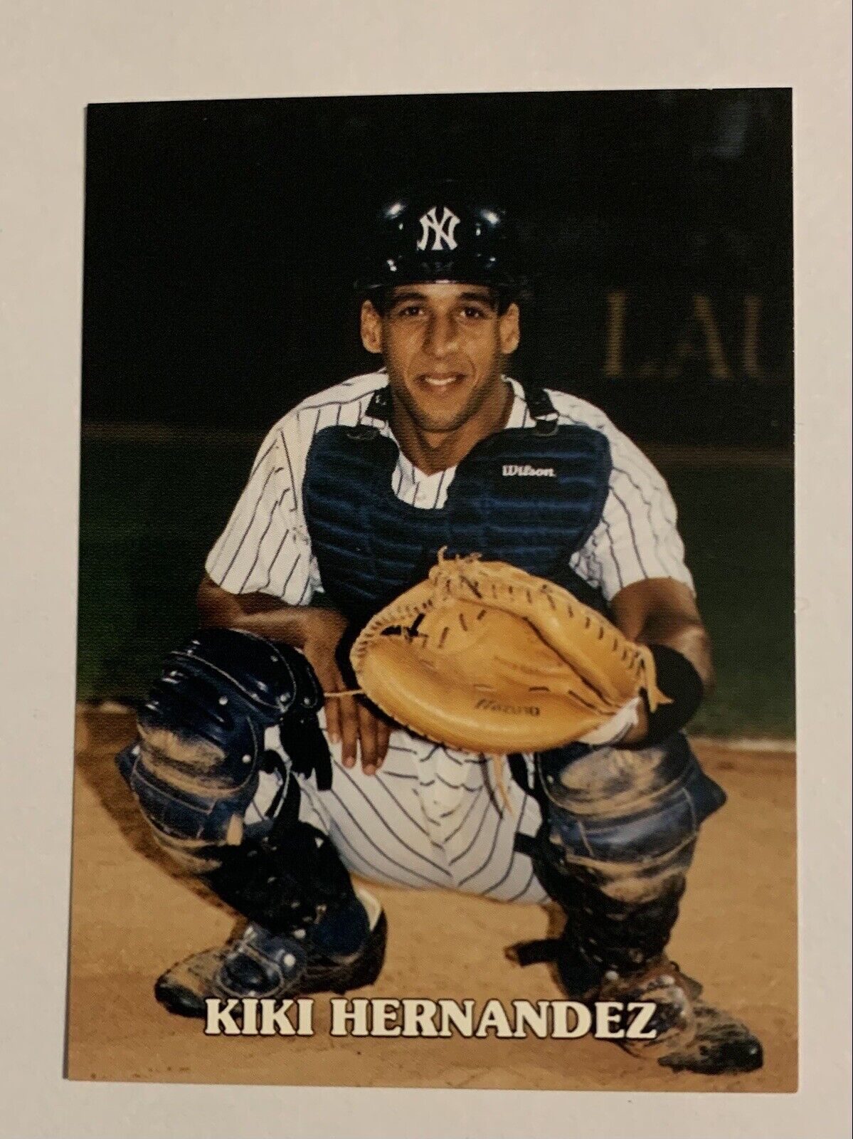 1992 Fort Lauderdale Yankees Team Issue KIKI HERNANDEZ Sports Card
