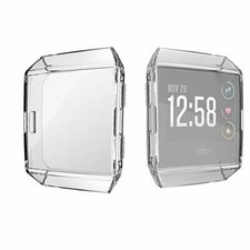 TPU Case Cover Armor Screen Protector Guard Shield Saver For Fitbit Ionic