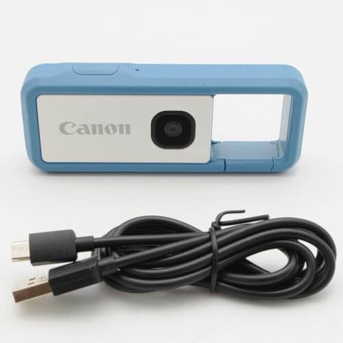 Excellent ] Canon iNSPiC REC FV-100-BL Digital Toy Camera Blue