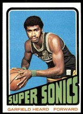 1972-73 Nm-Super Nice-Make Offer Garfield Heard 28 Seattle Super Sonics #98