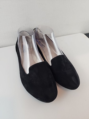 ABOUND Shoes Womens Black Faux Suede Flats Size 8.5M eBay
