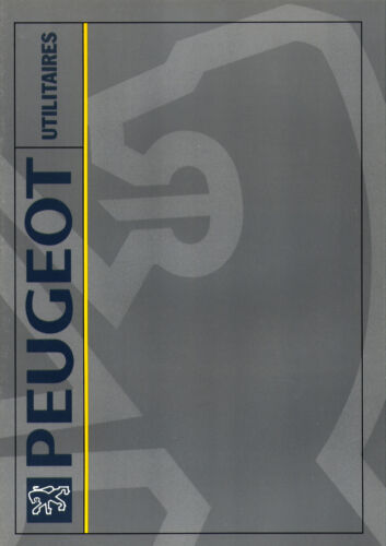 Catalogue brochure Peugeot gamme Utilitaires légers 205 309 405 1992 FR - A4 - Afbeelding 1 van 4