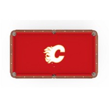 NHL - Calgary Flames Pool Table Cloth Hockey Team Logo