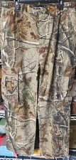Real Tree Camo Hunting Pants UPC #84273304567 Men's 36-38 Long Good Condition