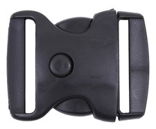 2" Wide Black Triple Retention Replacement Buckle For Tactical Duty Gear Belts