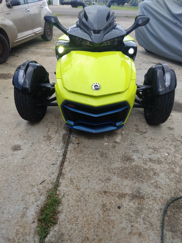 Luces antiniebla LED blancas halo luces para Can-Am Spyder F3 F3-S F3-T Foto 2 de 4