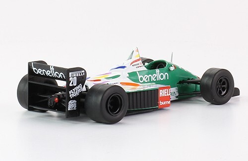GERHARD BERGER BENETTON B186 1986 (SCALE 1:43) FORMULA 1 CAR